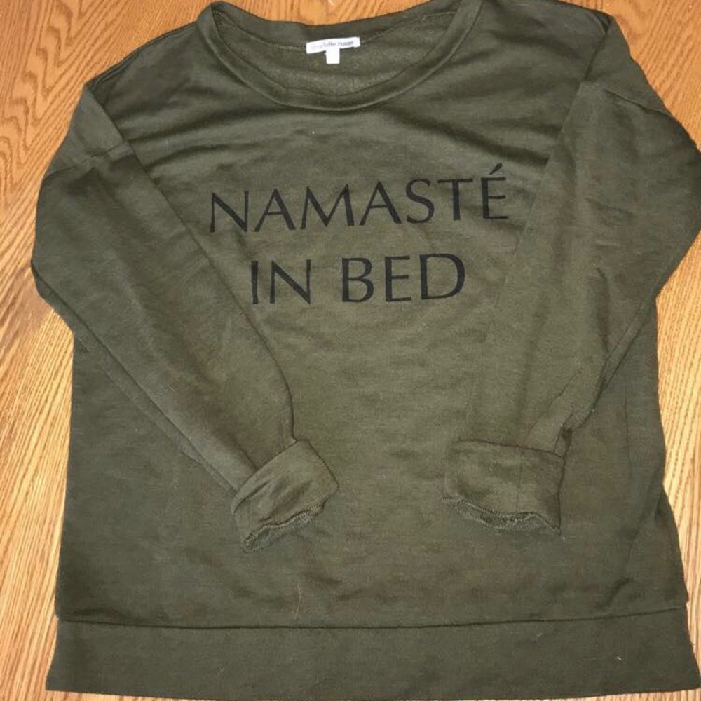 Olive sweatshirt